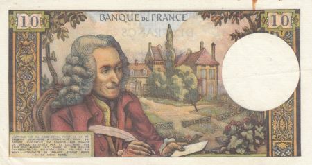 France 10 Francs Voltaire - 05-03-1970 Série V.573 - TTB