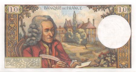 France 10 Francs Voltaire - 05-03-1970 Série V.576 - SPL