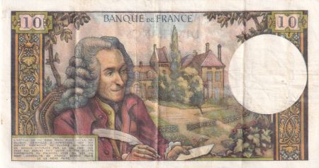 France 10 Francs Voltaire - 05-09-1968 Série Y.430 - TTB