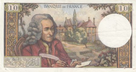 France 10 Francs Voltaire - 05-11-1970 - Série L.637