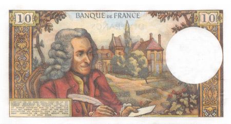 France 10 Francs Voltaire - 05-11-1971 Série D.719 - SPL