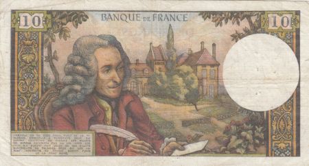 France 10 Francs Voltaire - 06-03-1969 Série T.478 - TB+