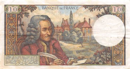 France 10 Francs Voltaire - 07-06-1973 Série Z.890 - PTTB