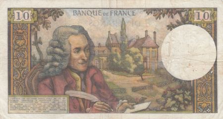 France 10 Francs Voltaire - 07-07-1966 Série U.253 - TB+