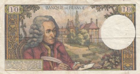 France 10 Francs Voltaire - 07-10-1965 Série H.174 - TB+