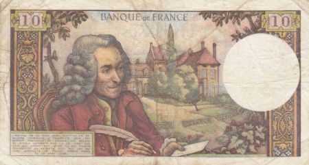 France 10 Francs Voltaire - 08-01-1965 Série Q.122 - TB