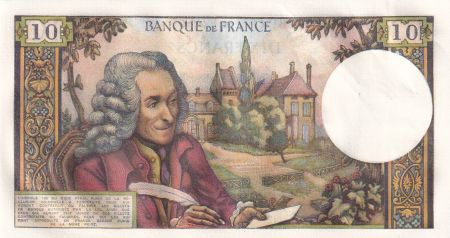 France 10 Francs Voltaire - 08-05-1970 Série W.589 - SPL