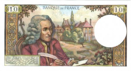 France 10 Francs Voltaire - 08-11-1973 Série U.919