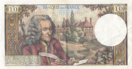 France 10 Francs Voltaire - H.857 - 04-01-1973