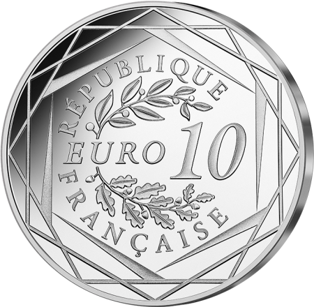 France 100 ans de Gustave Eiffel - 10 Euros Argent 2023