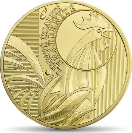 France 100 Euro Or Coq  - 2015