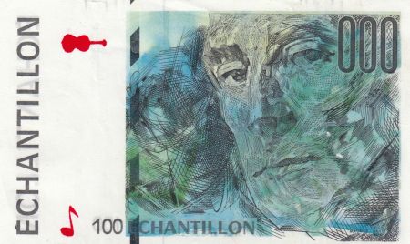 France 100 F Ravel (Taille 100F Cézanne) - 01/01/1997