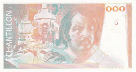 France 100 Francs - Balzac 1980 - Epreuve avec filigrane - Série L.011 -  Echantillon - NEUF