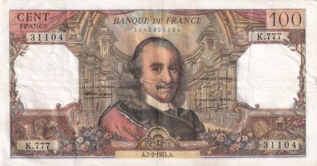 France 100 Francs - Corneille - 07-02-1974 - Série K.777