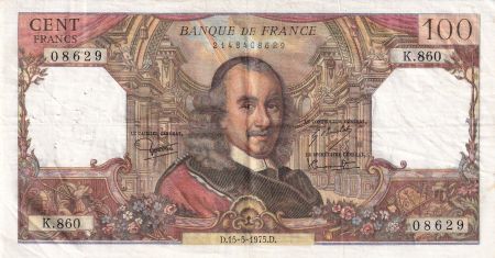 France 100 Francs - Corneille - 15-05-1975 - Série K.860