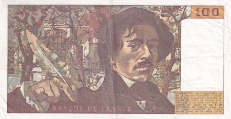 France 100 Francs - Delacroix - 1978 - Série H.2 - F.68.02