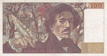 France 100 Francs - Delacroix - 1978 - Série O.1 - F.68.01