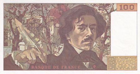 France 100 Francs - Delacroix - 1978 - Série P.4 - F.69.01