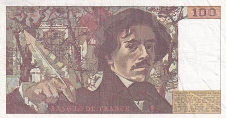 France 100 Francs - Delacroix - 1978 - Série X.1 - F.68.01