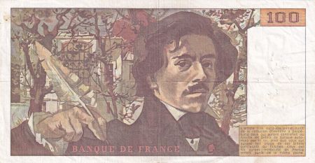 France 100 Francs - Delacroix - 1979 - Série C.11