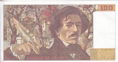 France 100 Francs - Delacroix - 1984 - Série E.85 - F.69.08a