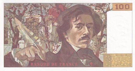 France 100 Francs - Delacroix - 1984 - Série W.79 - F.69.08a