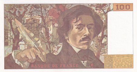 France 100 Francs - Delacroix - 1986 - Série W.104 - F.69.10