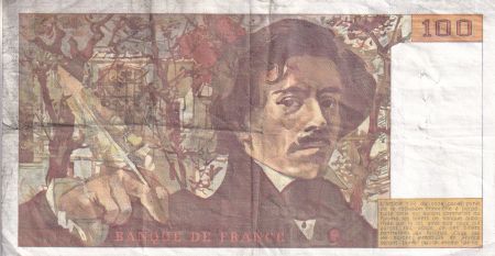 France 100 Francs - Delacroix - 1987 - Série A.116 - F.69.11