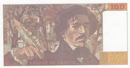 France 100 Francs - Delacroix - 1990 - Série K.149