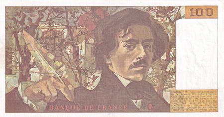 France 100 Francs - Delacroix - 1991 - Série V.184