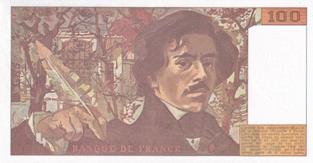 France 100 Francs - Delacroix - 1993 - Série A.243 - F.69BIS.08