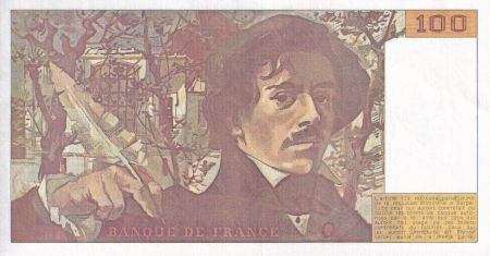 France 100 Francs - Delacroix - 1993 - Série D.214 - F.69BIS.05
