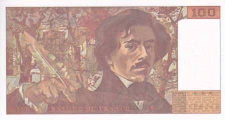 France 100 Francs - Delacroix - 1993 - Série M.241 - F.69BIS.08