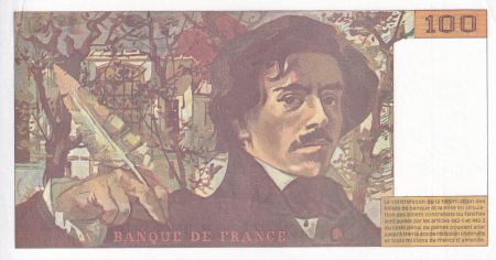 France 100 Francs - Delacroix - 1994 - Série P.261 - F.69TER.01b