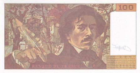 France 100 Francs - Delacroix - Signé Vigier - 1995 - Série C.257 - F.69TER.02a