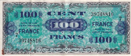 France 100 Francs - Impr. américaine (France) - 1945 - Série 7 - VF.25.07