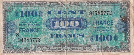 France 100 Francs - Impr. américaine (France) - 1945 - Série 8 - TB  - VF.25.08