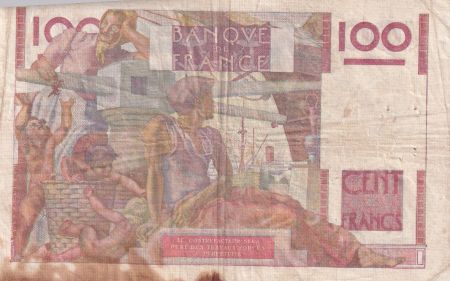 France 100 Francs - Jeune Paysan - 09-01-1947 - Série J.173