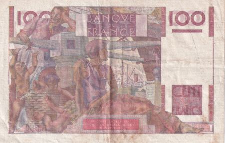 France 100 Francs - Jeune Paysan - 16-11-1950 - Série L.383 - F.28.28
