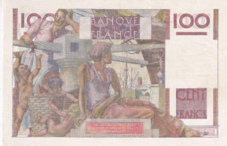 France 100 Francs - Jeune Paysan - Filigrane inversée - 01-04-1954 - Série O.594 - F.28bis.06
