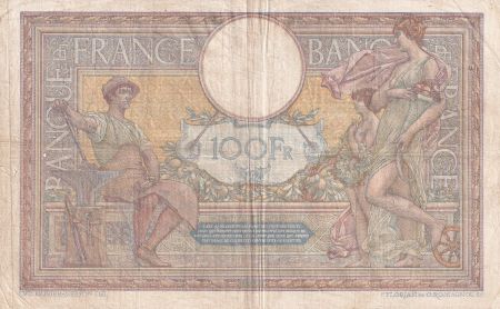 France 100 Francs - Luc Olivier Merson - 02-12-1920 - Série P.7062 - TB+ - F.23.13