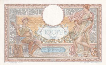 France 100 Francs - Luc Olivier Merson - 02-12-1937 - Série V.56039 - F.25.04