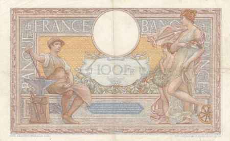 France 100 Francs - Luc Olivier Merson - 06-06-1935 - Série A.48582