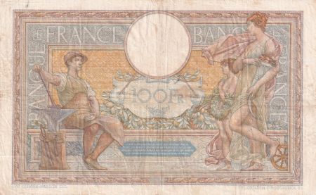 France 100 Francs - Luc Olivier Merson - 22-03-1934 - Série N.44213