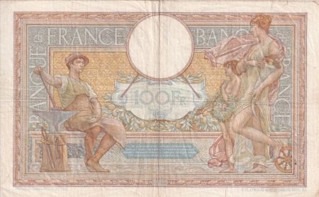France 100 Francs - Luc Olivier Merson - 30-09-1937 - Série X.55670 - F.25.02