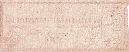 France 100 Francs - Mandat Territorial - 1796 - Série 19 - L.197