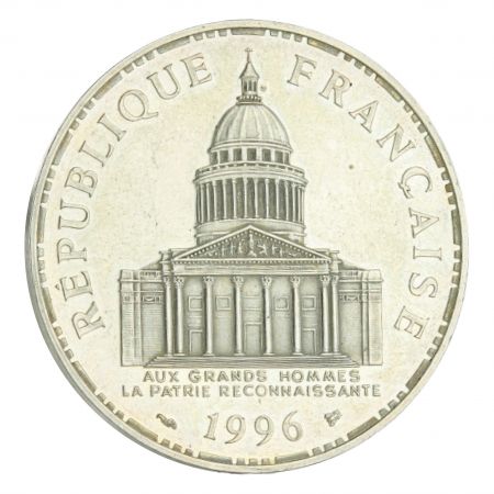 France 100 Francs Argent France Panthéon 1996