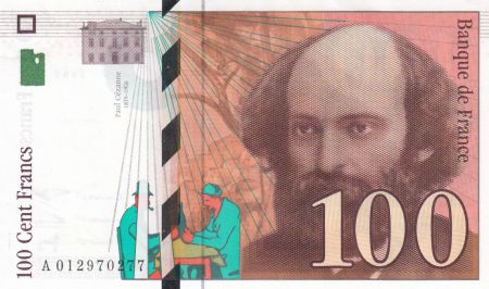 France 100 Francs Cezanne - 1997 - Série A012