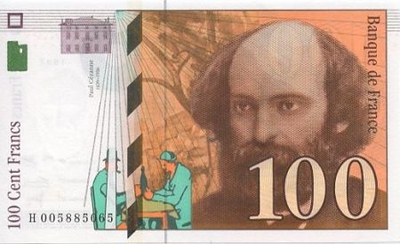 France 100 Francs Cezanne - 1997