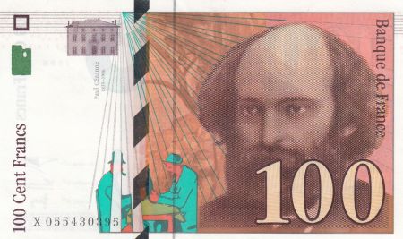 France 100 Francs Cezanne - 1998 - X 055430395